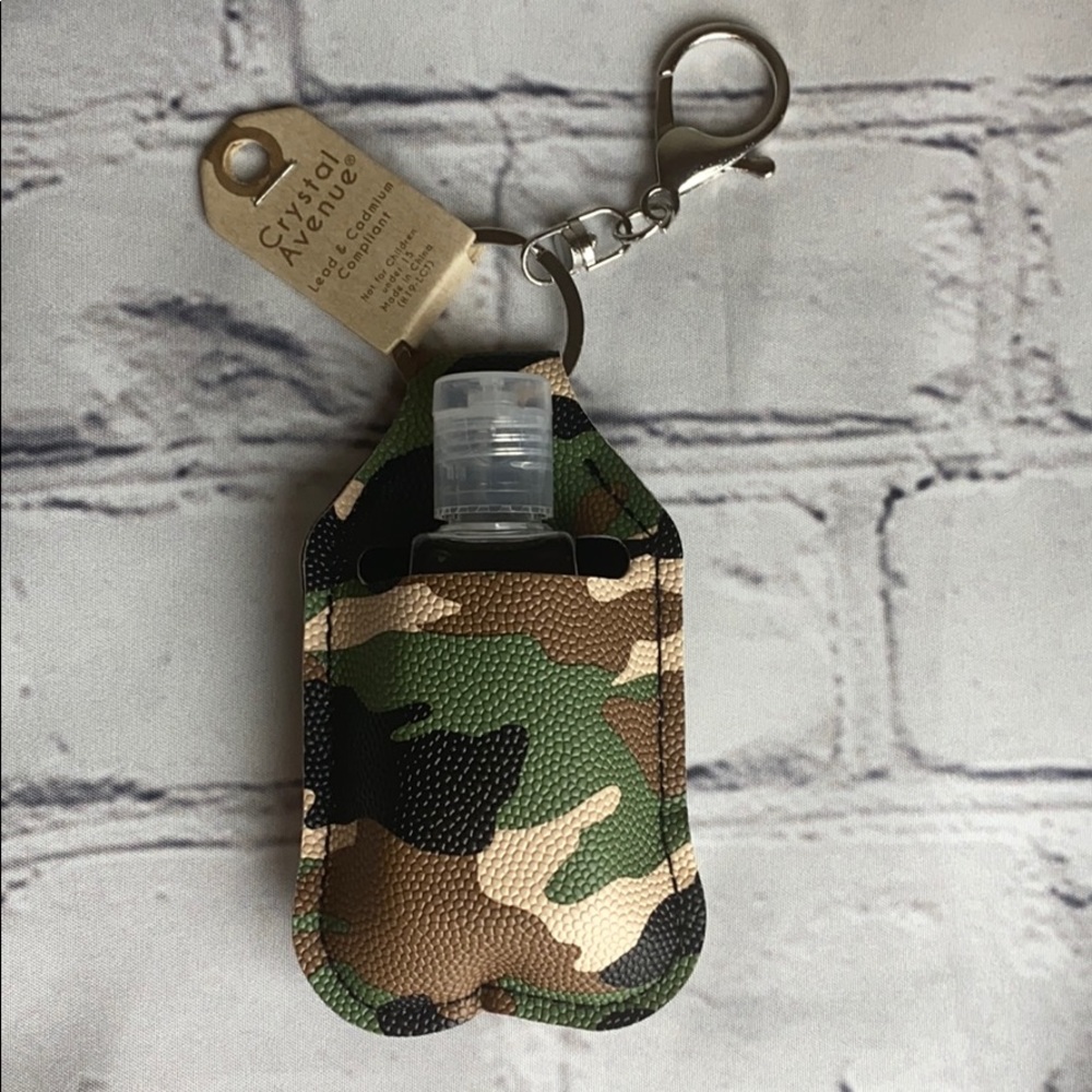 NWT Keychain W/Bottle For Hand Sanitizer/Lotion